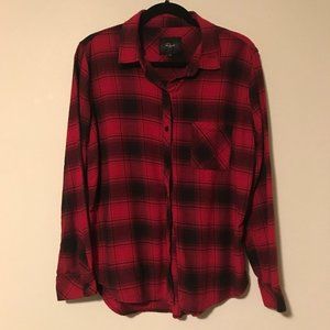 Rails Hunter Plaid - Brick Black - M